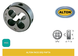 Alton İnce Diş Pafta - M14X1,25