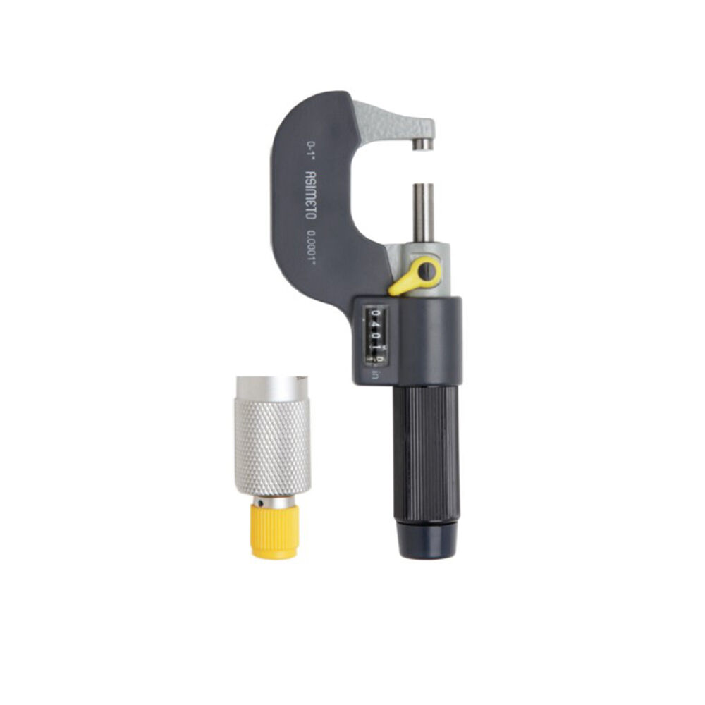 ASIMETO 0-25mmx0.001 NUMARATÖRLÜ DIŞ ÇAP MİKROMETRE