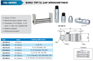 Boru Tipi İç Çap Mikrometresi
