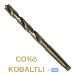 Deco CO5 DIN345 KOBALTLI Konik Saplı Matkap Ucu - 45 MM